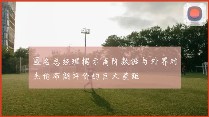 匿名总经理揭示高阶数据与外界对杰伦布朗评价的巨大差距